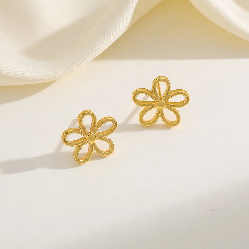 Golden Bloom Studs