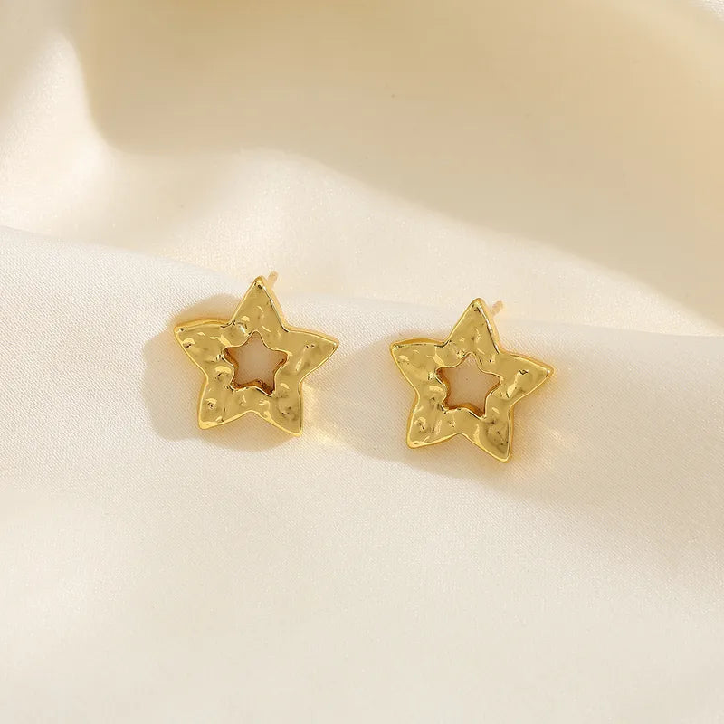 Golden Star Studs