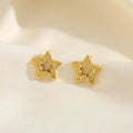 Golden Star Studs