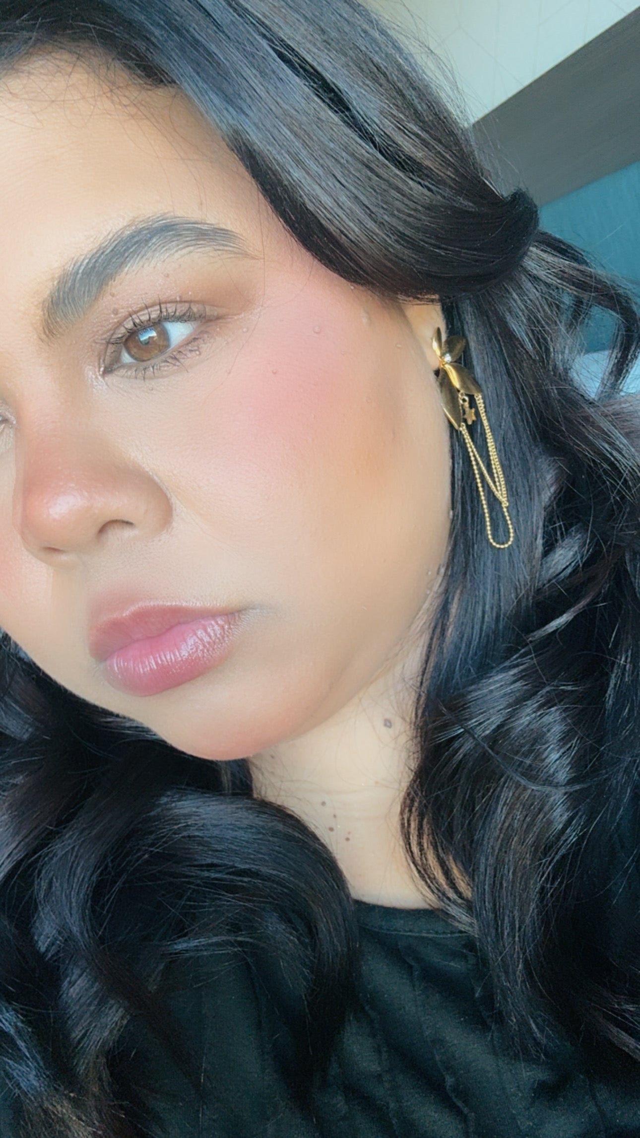 Aretes Hojas Doradas | Elegancia Botánica – Golden Lily