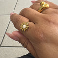 Anillo Sunflower Glow Ajustable