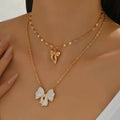 Collar Butterfly Grace | Elegancia Delicada – Golden Lily