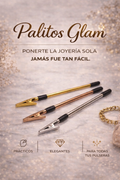 Palitos Glam -Golden Lily