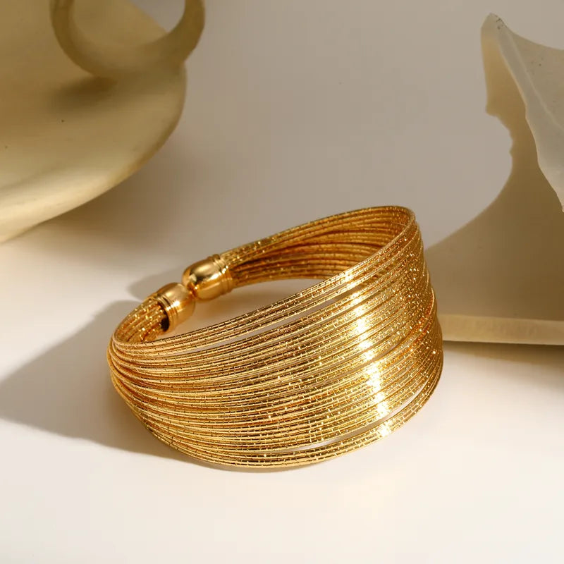 Brazalete Aura Luxe Texturizado