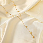 Lily Drop Necklace - Golden Lily