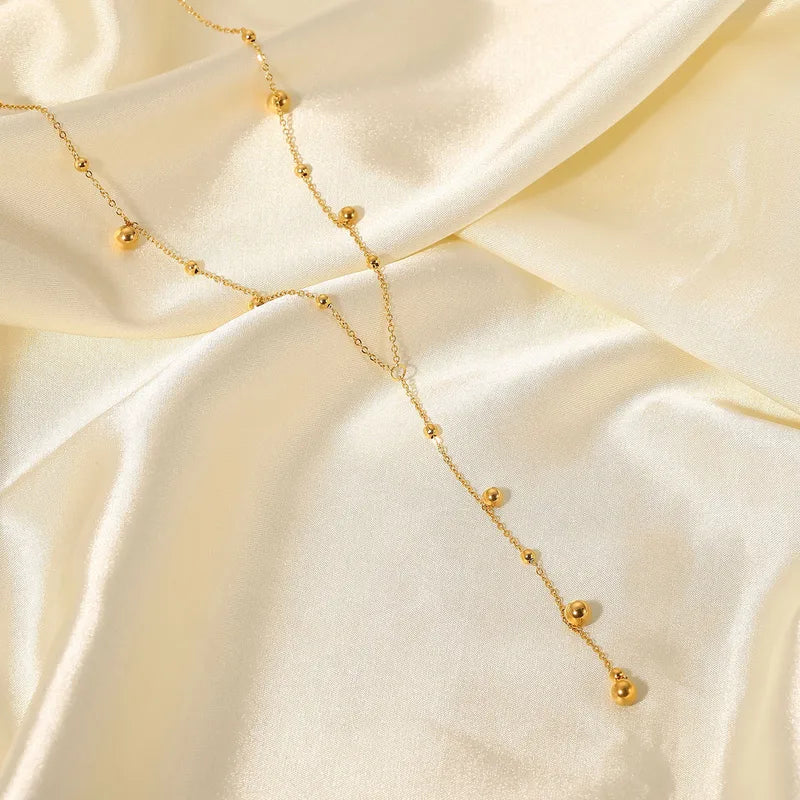 Lily Drop Necklace - Golden Lily