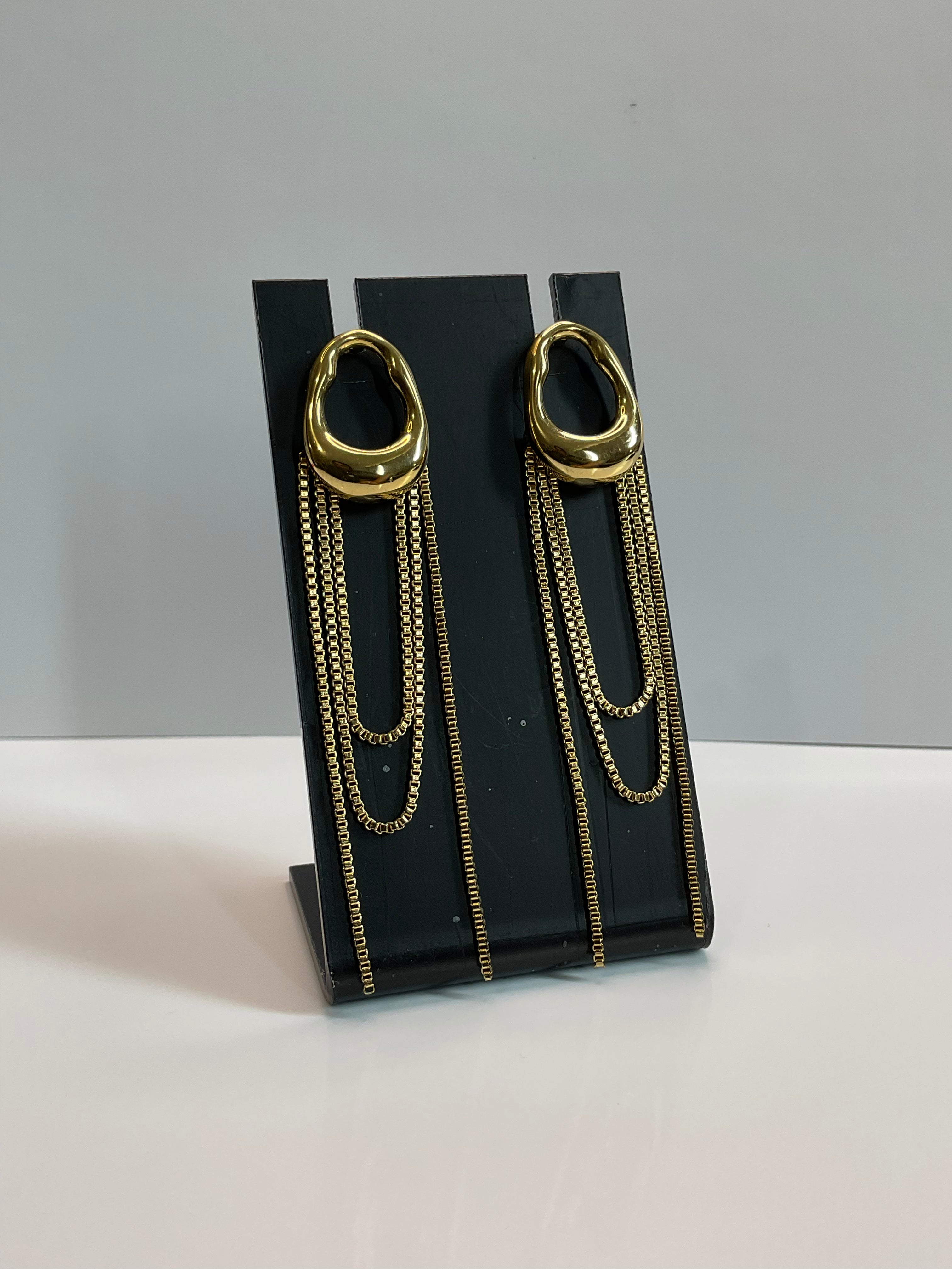 Golden Veil Earrings