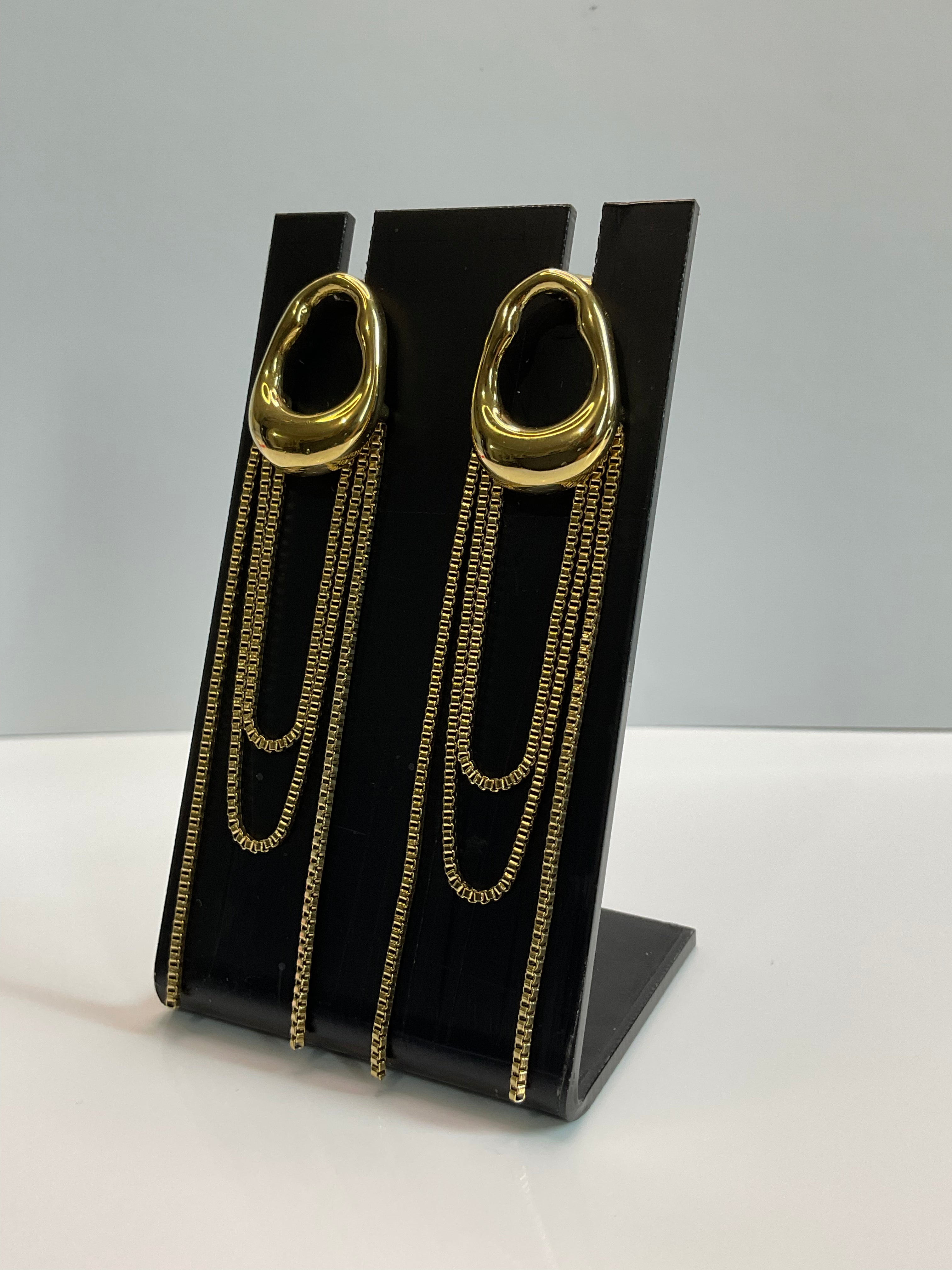 Golden Veil Earrings