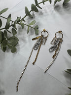 Aretes Luxe Cascade | Brillo Sofisticado – Golden Lily
