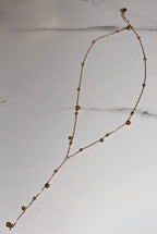 Lily Drop Necklace - Golden Lily