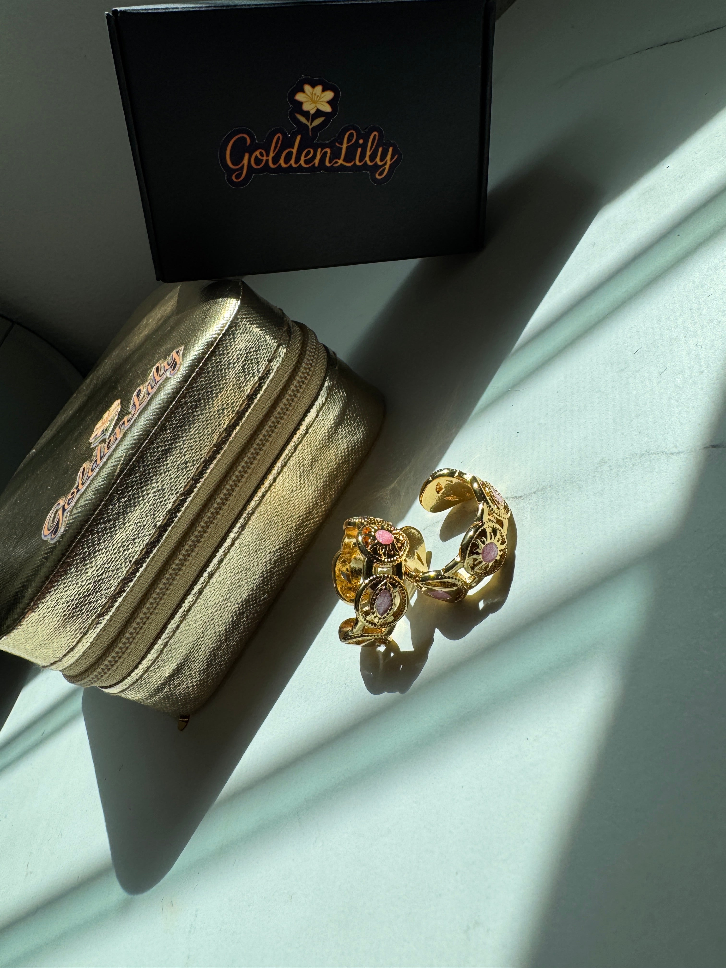 Golden Lily – Sortija Rosé Vintage