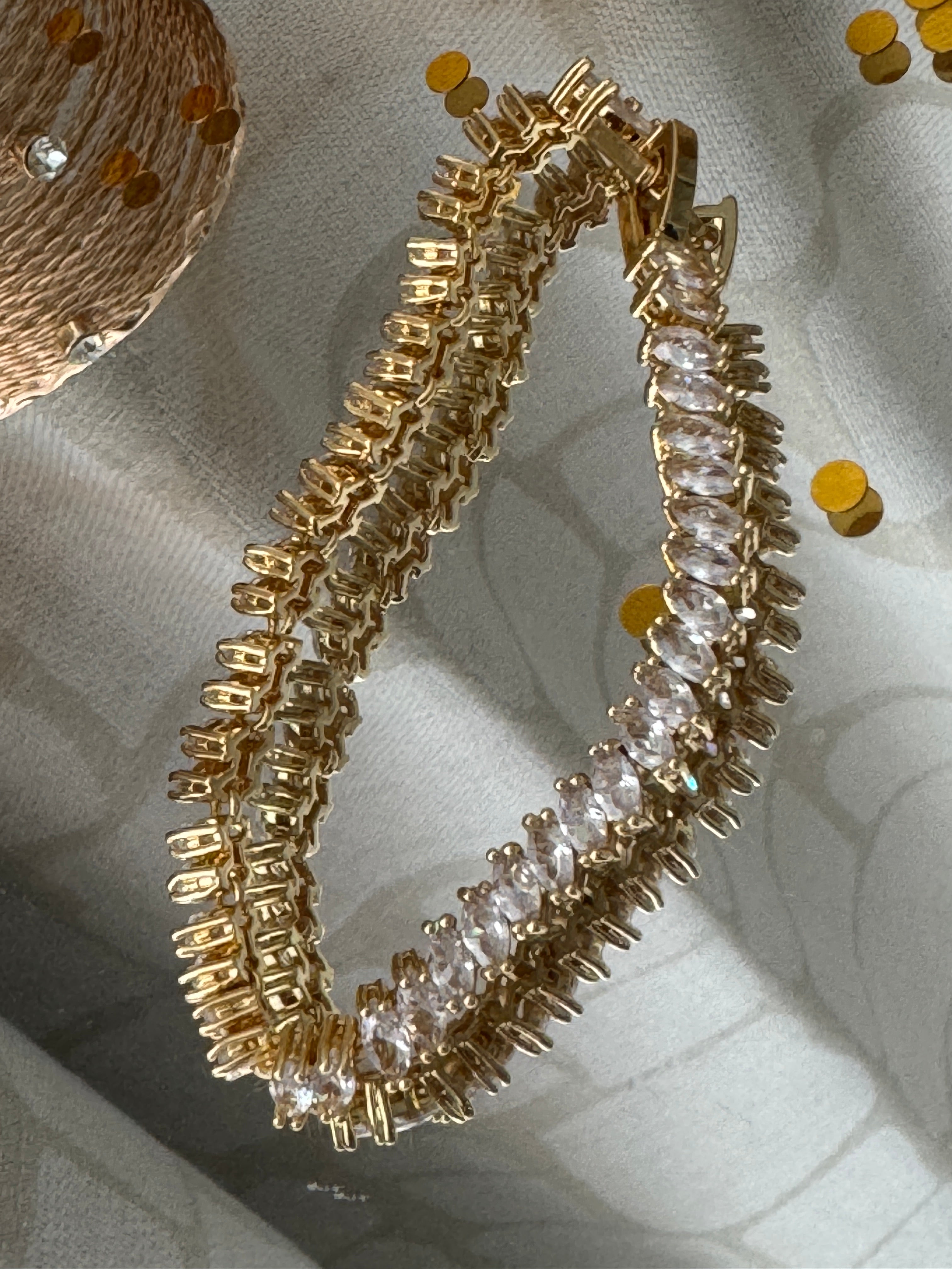 Golden Lily – Pulsera Crystal Royale