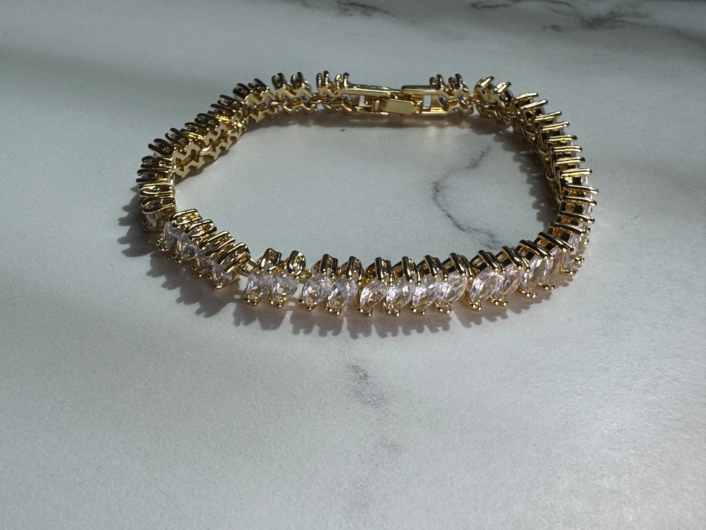 Golden Lily – Pulsera Crystal Royale