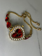 Golden Lily – Reloj Ruby Heart