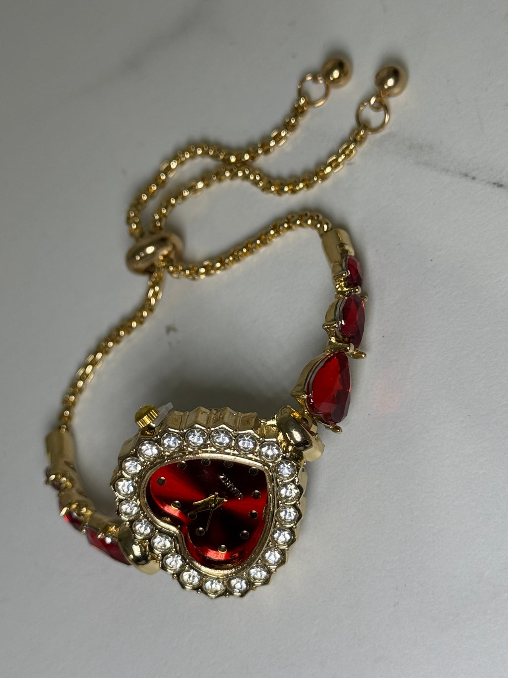 Golden Lily – Reloj Ruby Heart