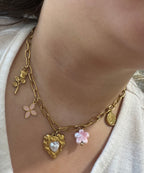 Golden Lily – Collar Bloom Charm