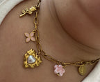 Golden Lily – Collar Bloom Charm
