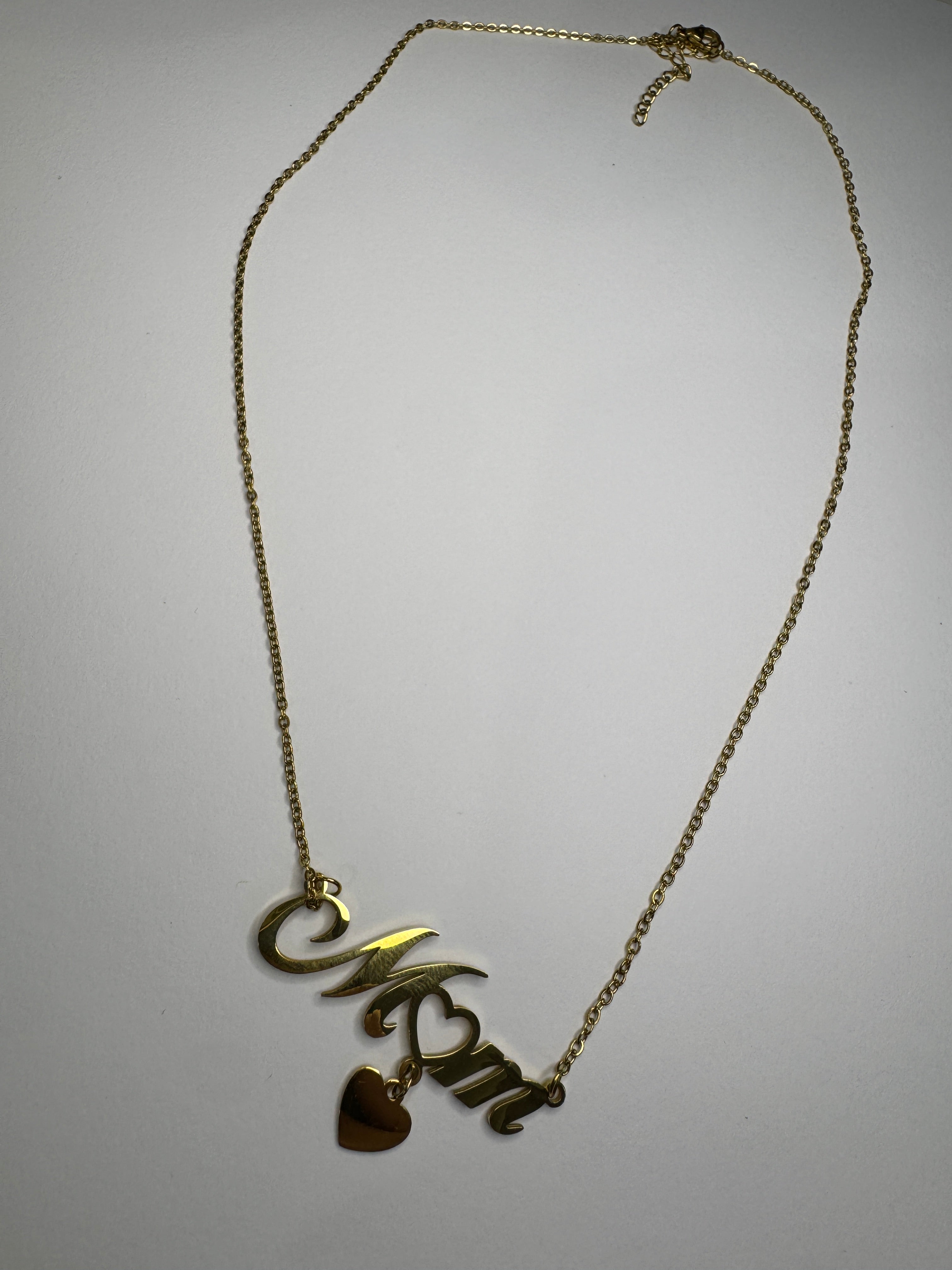 Collar Mom Heart Glow