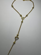 Hand Chain Golden Heart Luxe