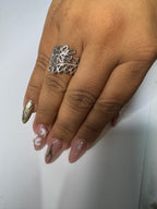 Anillo Hoja Eterna Ajustable