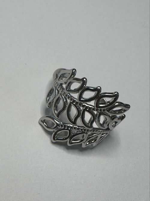 Anillo Hoja Eterna Ajustable
