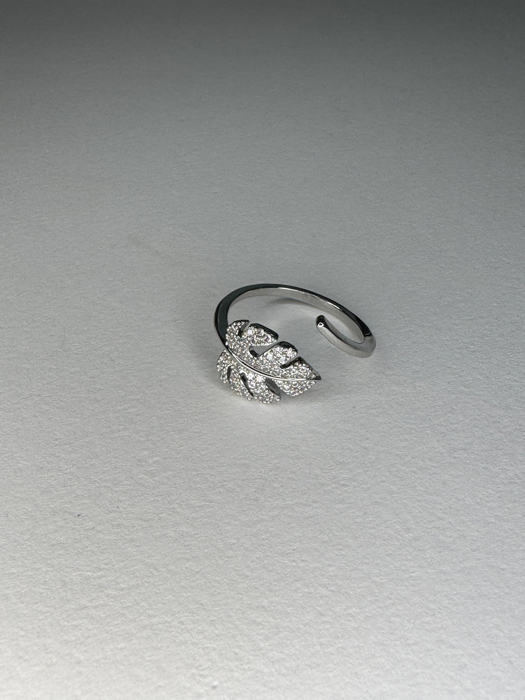 Anillo Leaf Glam Ajustable