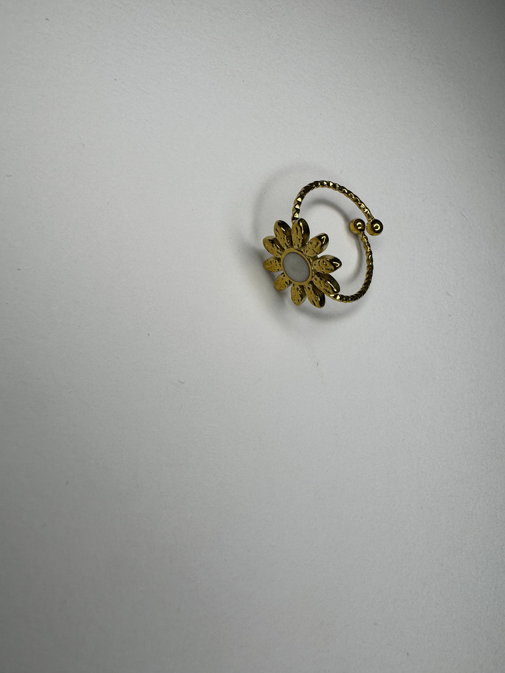 Anillo Sunflower Glow Ajustable