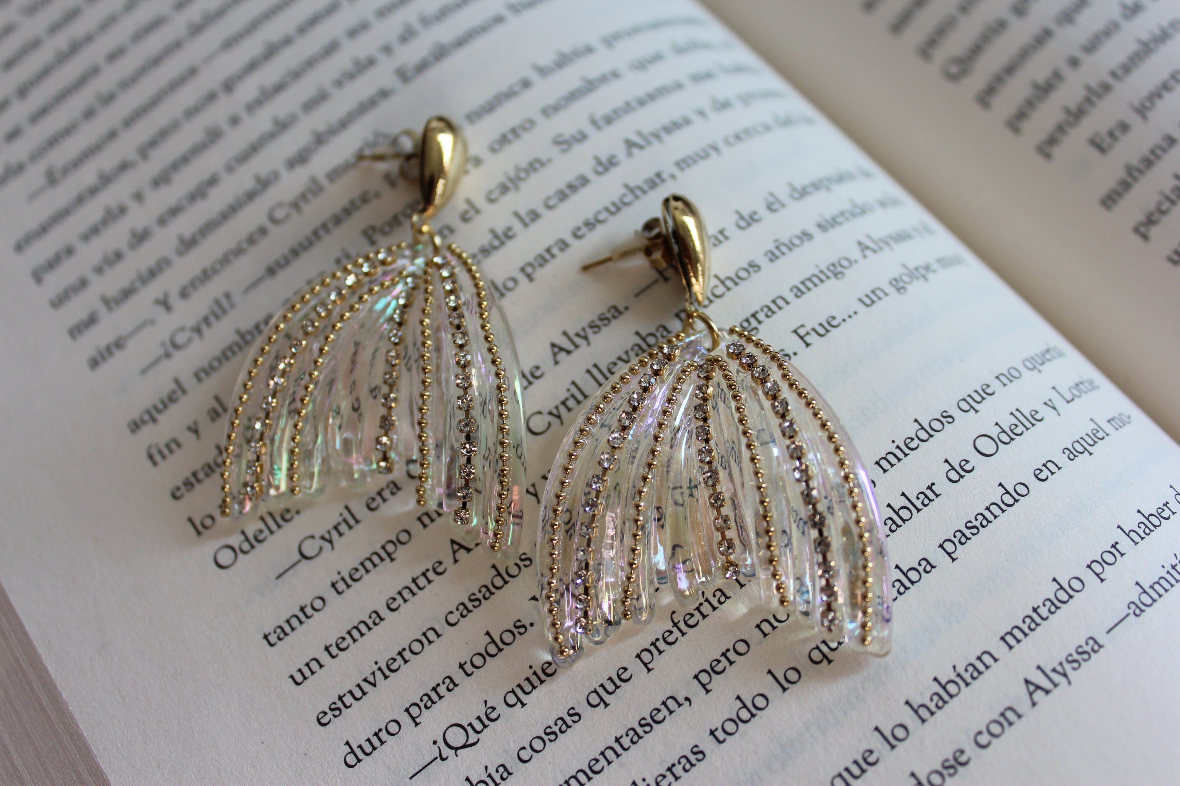 Aretes Mermaid Tail | Brillo Oceánico – Golden Lily