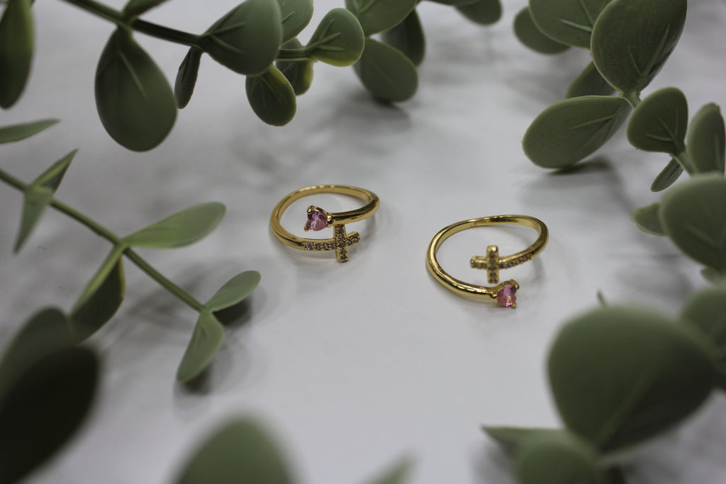Sortija Faith Glow | Elegancia con Significado – Golden Lily
