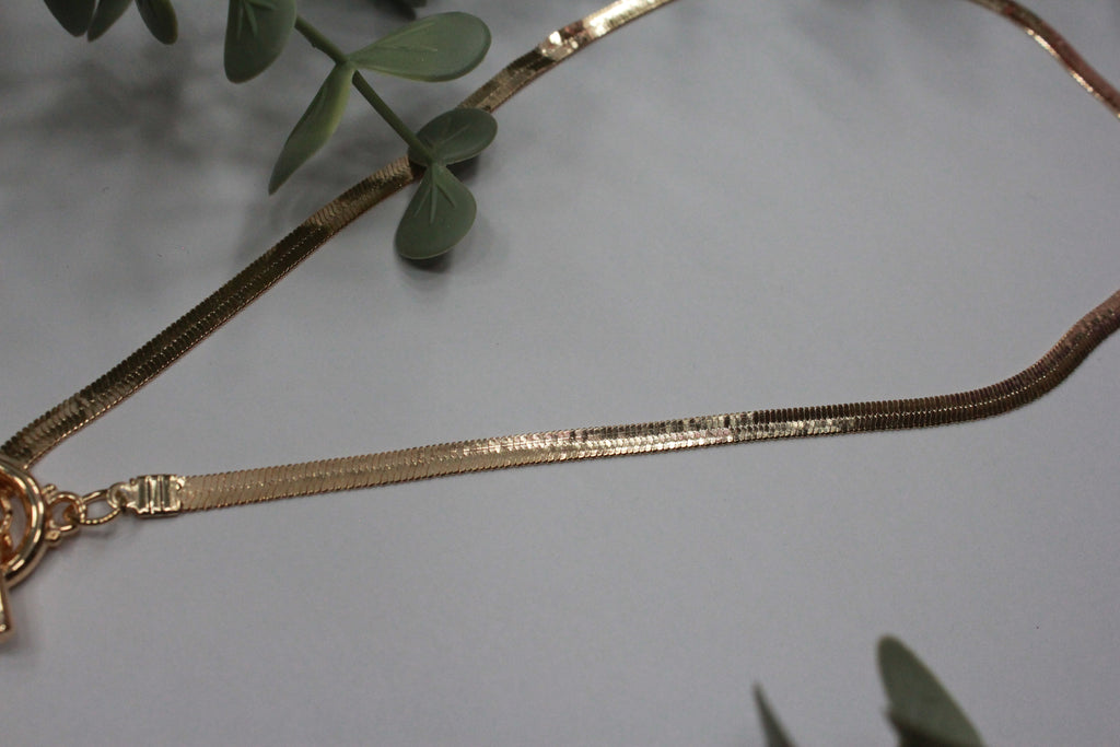 Collar Pearl Link | Elegancia Moderna en Acero Inoxidable – Golden Lily
