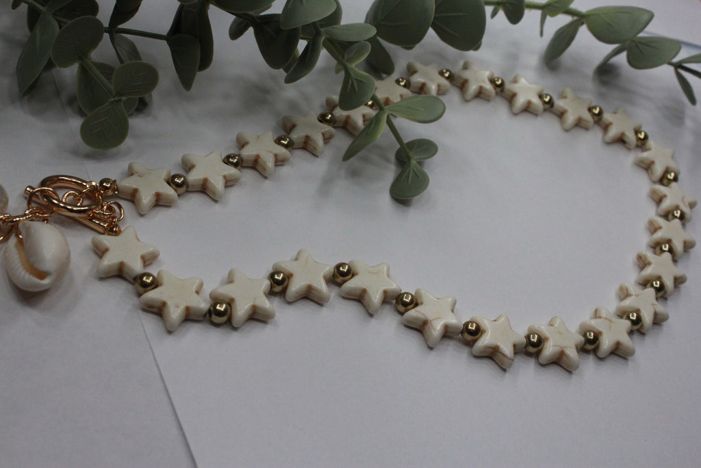 Collar Sea Stars | Elegancia Marina – Golden Lily