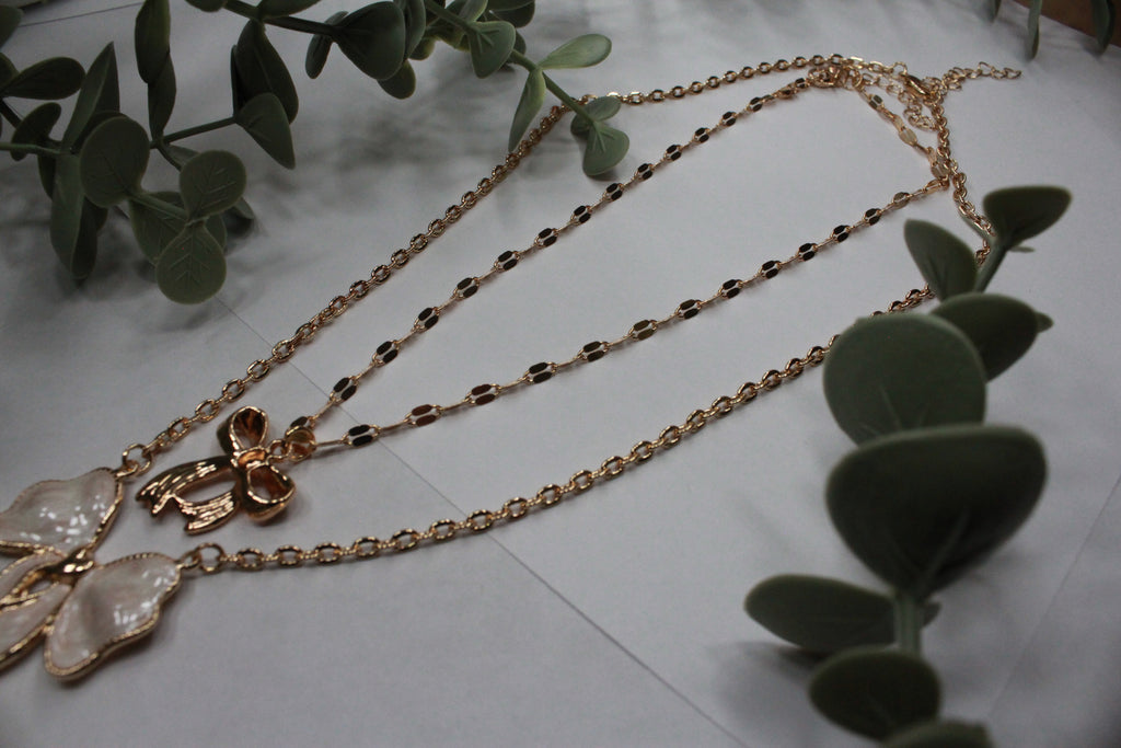 Collar Butterfly Grace | Elegancia Delicada – Golden Lily