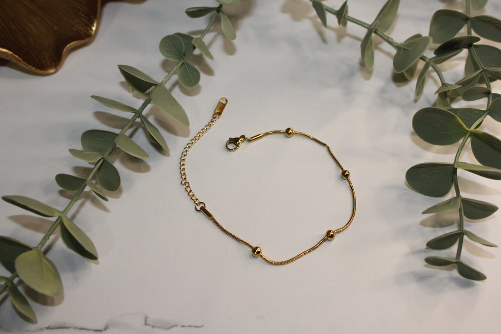 Pulsera Golden Beads | Refinada Elegancia – Golden Lily