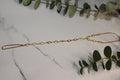 Crystal Lumière Hand Chain | Elegancia Radiante – Golden Lily