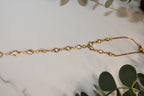 Crystal Lumière Hand Chain | Elegancia Radiante – Golden Lily