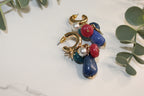 Color Charm Earrings | Golden Lily