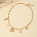 Golden Lily – Collar Bloom Charm
