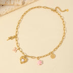 Golden Lily – Collar Bloom Charm