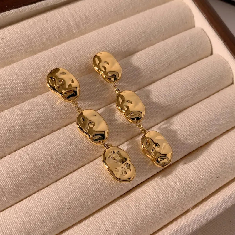 Golden Flow Earrings