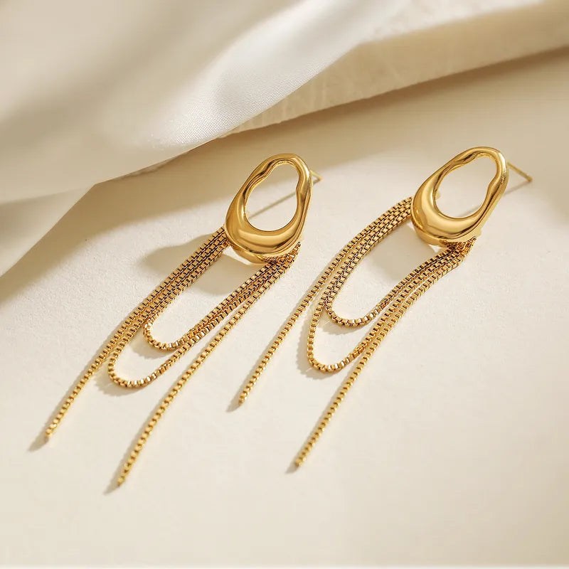 Golden Veil Earrings